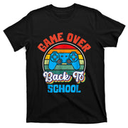 Back To School Funny Game Over Teacher Student Controller T-Shirt