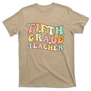 Back To School Fifth Grade Teacher Colorful Womens Gift T-Shirt