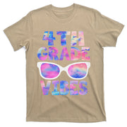 Back To School 4th Grade Vibes First Day Teacher T-Shirt