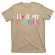 Back To School I Love My Students Teachers Women T-Shirt