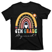 Back To School Rainbow 6th Sixth Grade Squad Teachers T-Shirt