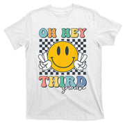 Back To School Oh Hey Third Grade Retro Teacher Student T-Shirt