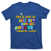 Back To School 2nd Grade Awesome Second Grader Looks Like T-Shirt