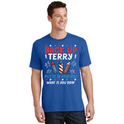 Back Up Terry Put It In Reverse July 4th Of July Fireworks T-Shirt