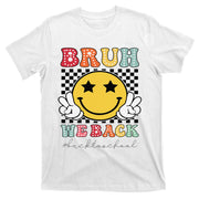 Bruh We Back Teachers Retro Back To School T-Shirt