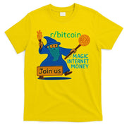 Bitcoin Wizard Magic Internet Money T-Shirt