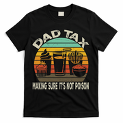 Retro Husband Vintage Fathers Day Joke For Funny Dad Tax T-Shirt