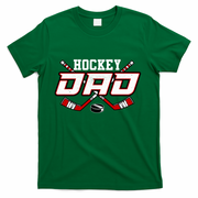 Papa FatherS Day Vintage Hockey Dad Gift T-Shirt