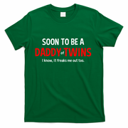 Soon To Be A Daddy Of Twins Expecting Father T-Shirt