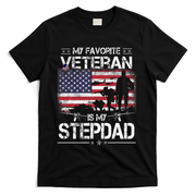 My Favorite Veteran Is My Stepdad Flag Father Veterans Day T-Shirt