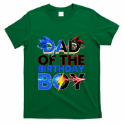 Dad Of The Birthday Boy Hedgehog Family Party Decorations T-Shirt