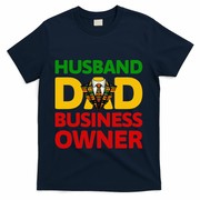 Husband Dad Small Business Owner African American Ceo T-Shirt