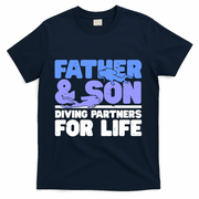 Scuba Diving Father And Son Diving Partners For Life Gift T-Shirt