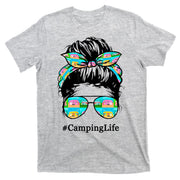 Camping Life Messy Hair T-Shirt