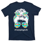 Camping Life Messy Hair T-Shirt