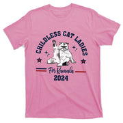 Childless Cat Lady Feminist Vote T-Shirt