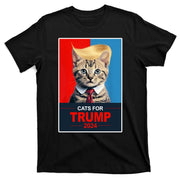 Cats For Donald Trump 2024 Election T-Shirt