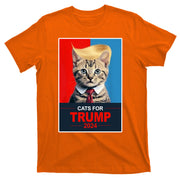 Cats For Donald Trump 2024 Election T-Shirt