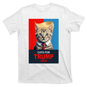 Cats For Donald Trump 2024 Election T-Shirt