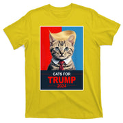 Cats For Donald Trump 2024 Election T-Shirt