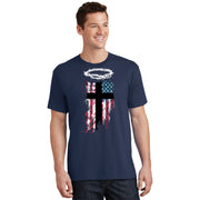 Christian Patriotic USA Flag T-Shirt
