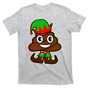 Christmas Elf Poop Emoji T-Shirt