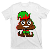 Christmas Elf Poop Emoji T-Shirt