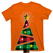 Christmas Multi Plaid Tree T-Shirt