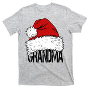 Christmas Santa Hat Grandma T-Shirt