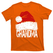Christmas Santa Hat Grandma T-Shirt