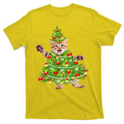 Christmas Tree Kitten T-Shirt
