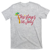 Christmas In July Palm Tree T-Shirt