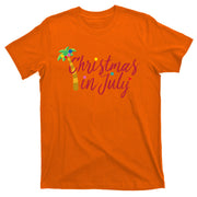 Christmas In July Palm Tree T-Shirt