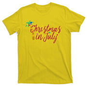 Christmas In July Palm Tree T-Shirt