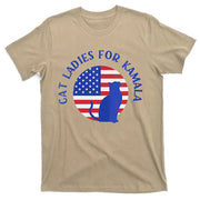 Cat Ladies For Kamala The Assignment Project 2024 Vote T-Shirt