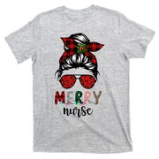 Cute Merry Nurse Christmas T-Shirt