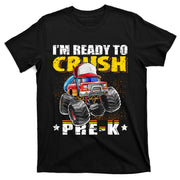 Crush PreK Monster Truck Backpack Back To School Boy T-Shirt