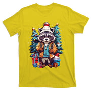 Christmas Raccoon T-Shirt