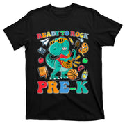Cute Ready to Rock PreK Dinosaur Rock Back to School T-Shirt