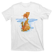 Cat Reflecting Tiger T-Shirt