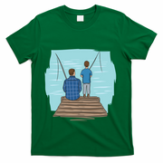 Father And Son Fishing Partners For Life Gift T-Shirt