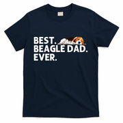 Best Beagle Dad Art For Father Beagle Dog Beagle Lover T-Shirt