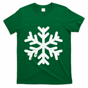 White Snowflake Cool Winter Sports Xmas Gift Meaningful Gift T-Shirt