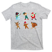 Dabbing Christmas Characters T-Shirt