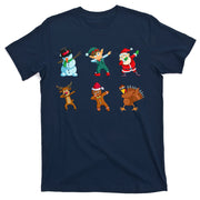 Dabbing Christmas Characters T-Shirt