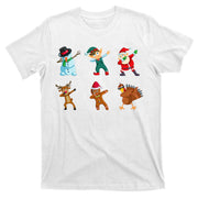Dabbing Christmas Characters T-Shirt