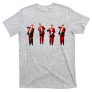 Dancing Donald Trump Santa Christmas Dance T-Shirt
