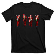Dancing Donald Trump Santa Christmas Dance T-Shirt