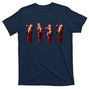 Dancing Donald Trump Santa Christmas Dance T-Shirt