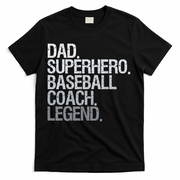 Baseball Coach Dad T-Shirt